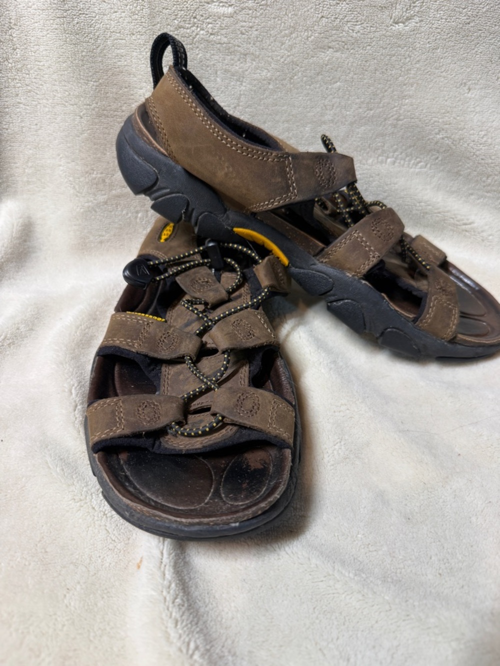 Keen Brown Leather Sport Sandals